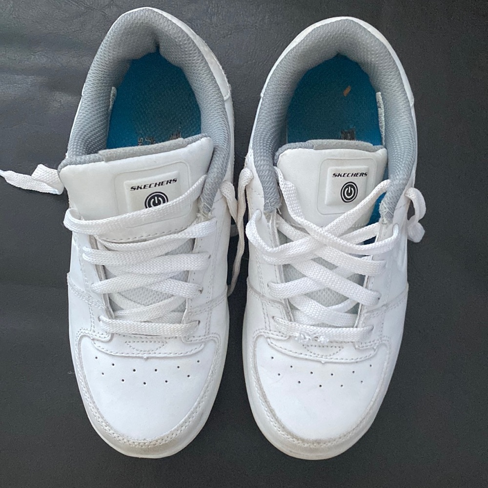 Skechers Sport White Skate Shoes